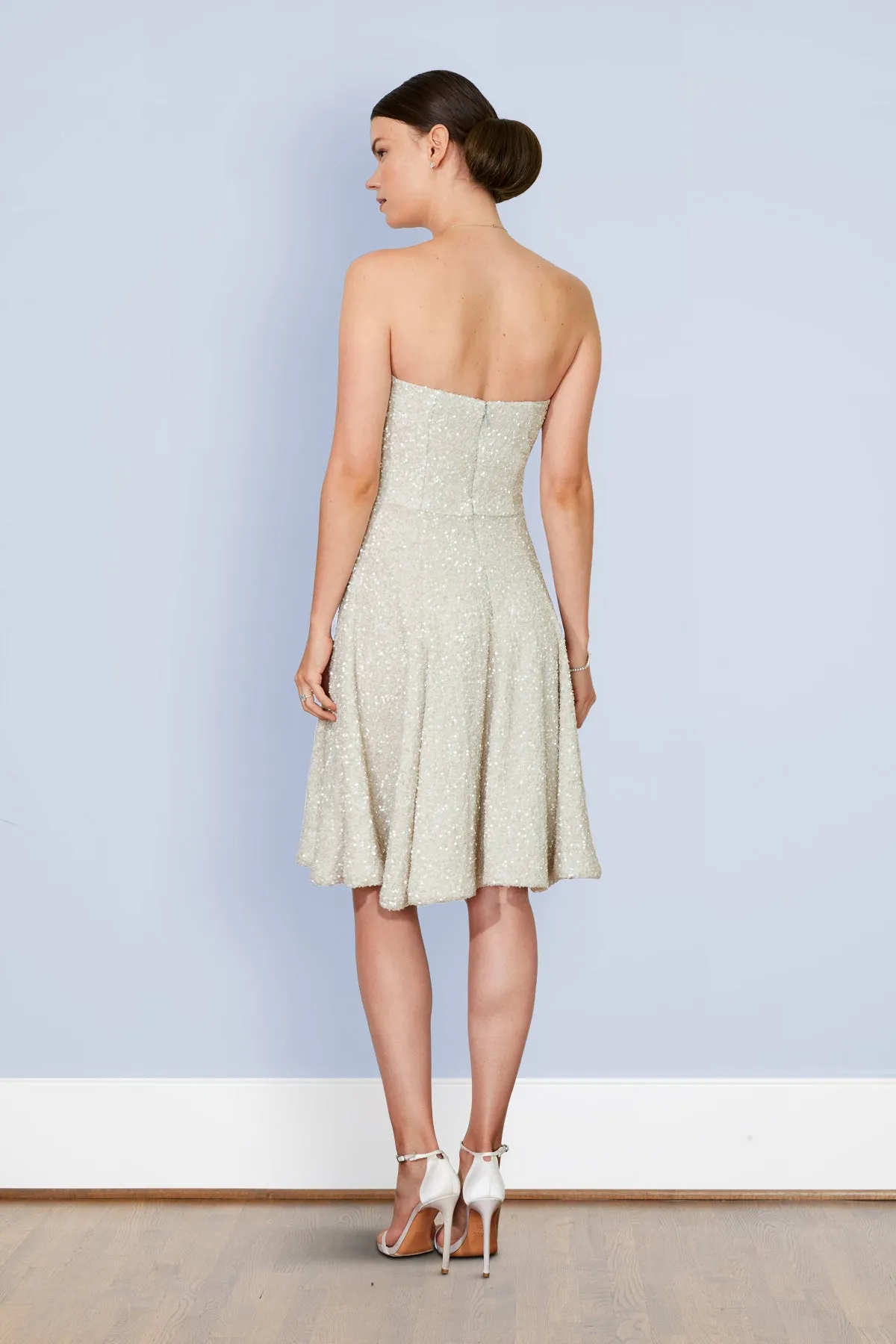 Knox Elegant Off White Courthouse & City Hall Wedding Dress