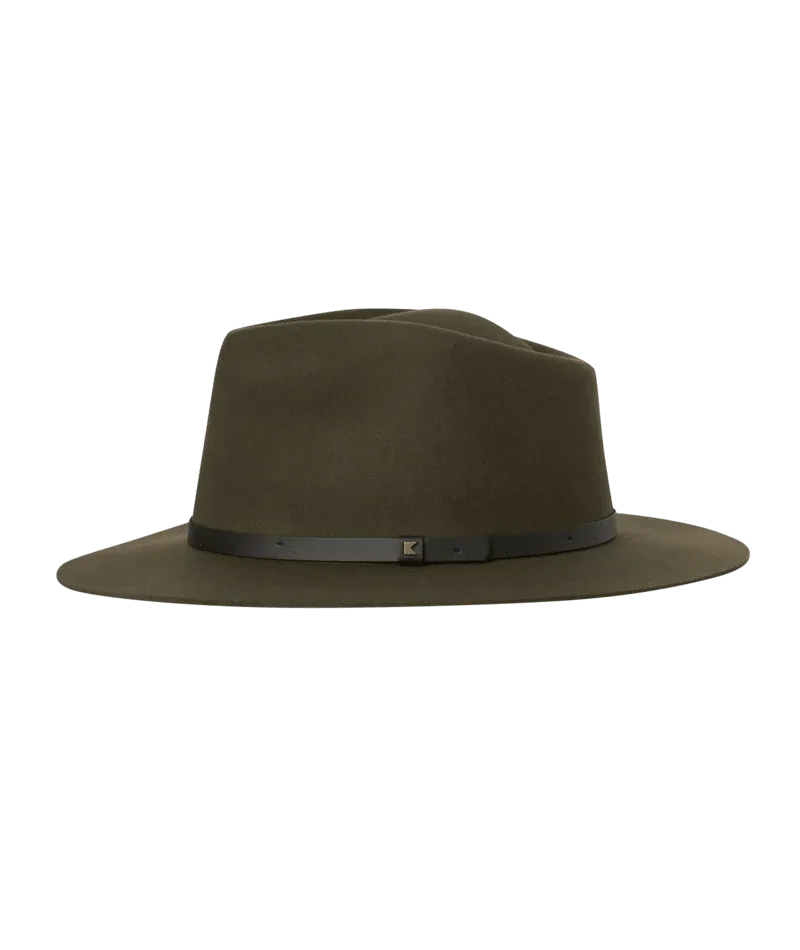 Kooringal Unisex Felt Wide Brim Fedora Goodwin