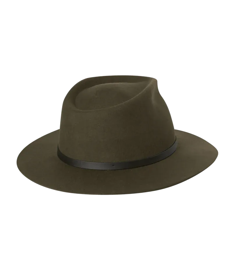 Kooringal Unisex Felt Wide Brim Fedora Goodwin