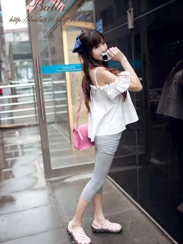 Korean fashion satin hair clip