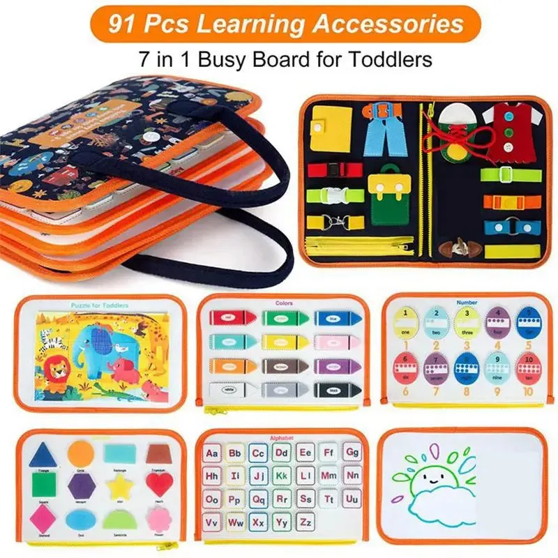 Learning Board For Toddlers