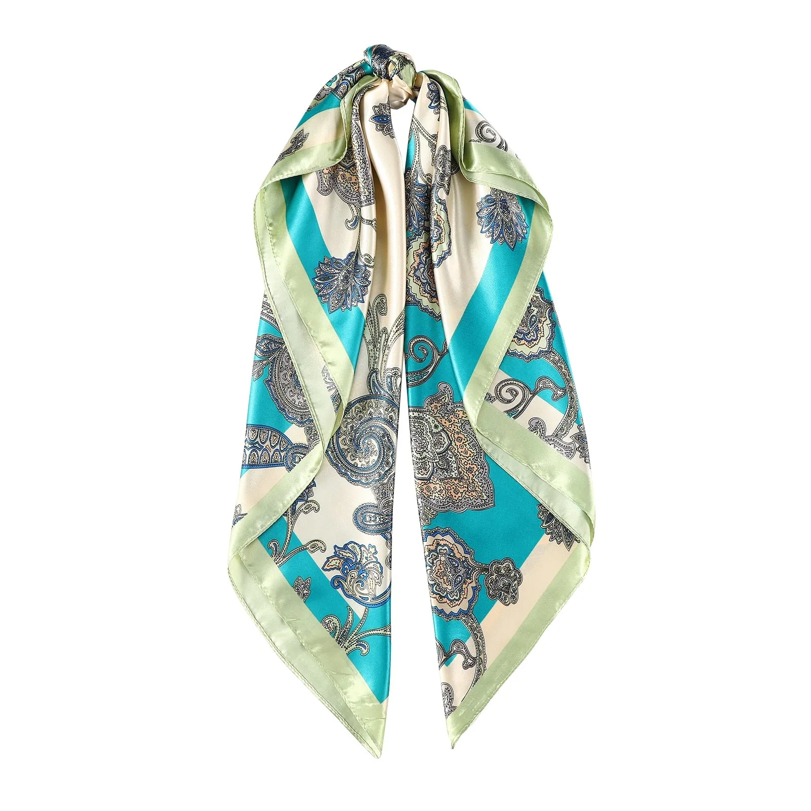Leopard Print Satin Silk Hair Accessory