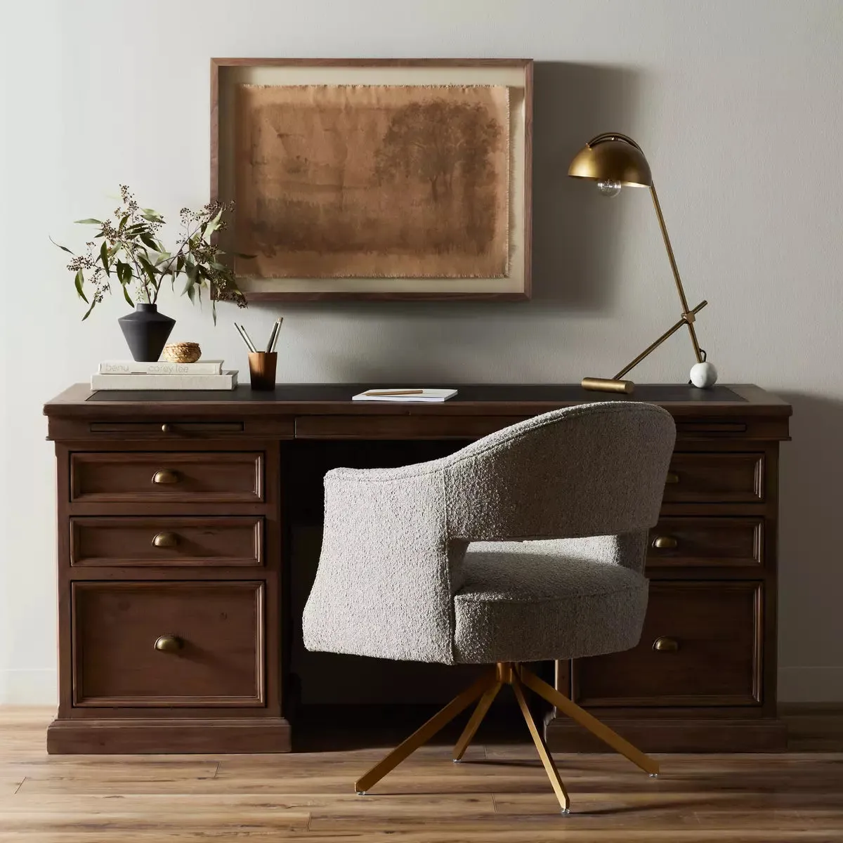 Lifestyle Large Desk-Sundried Ash