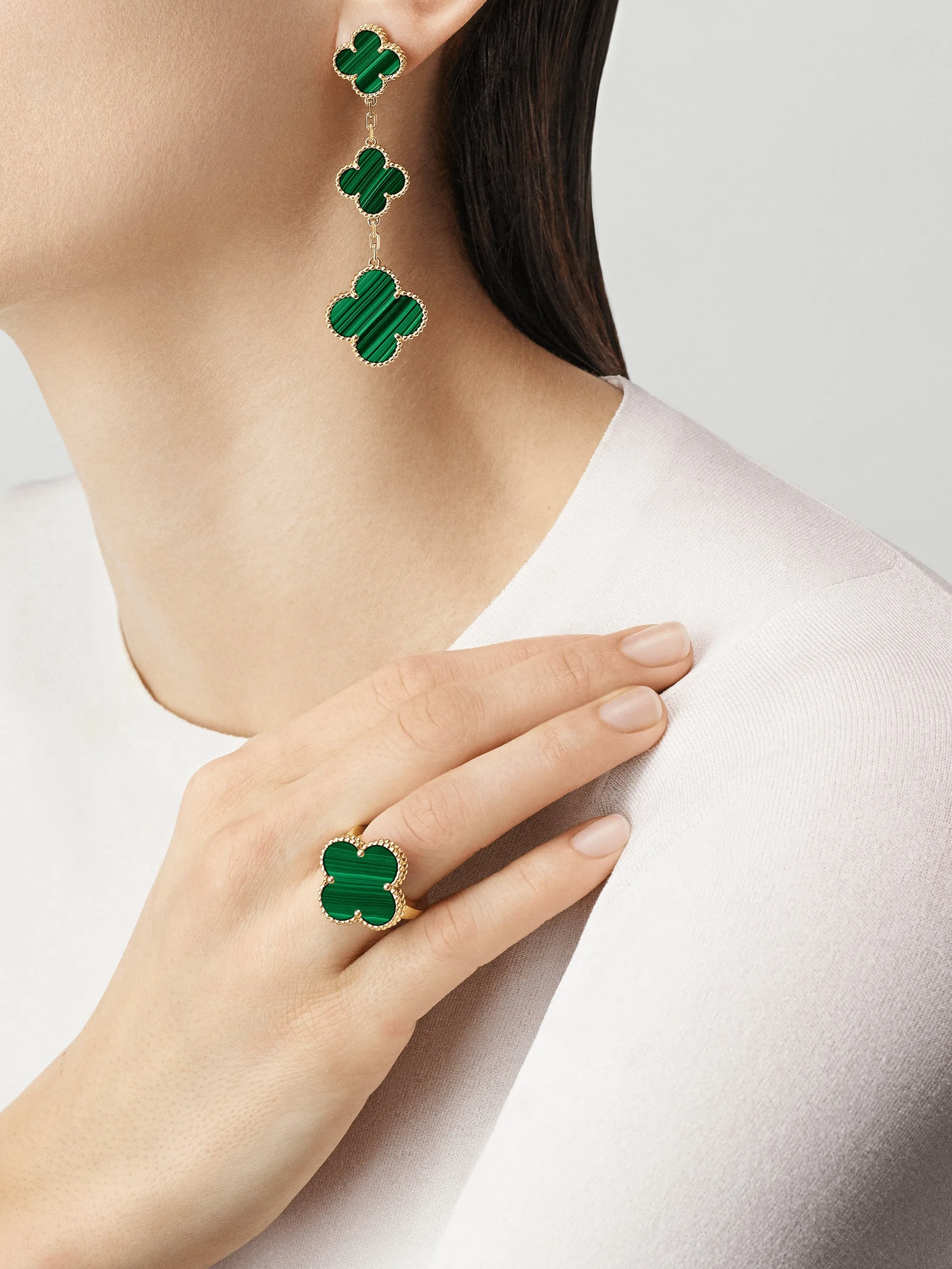Magic Alhambra Earrings, 3 Motifs