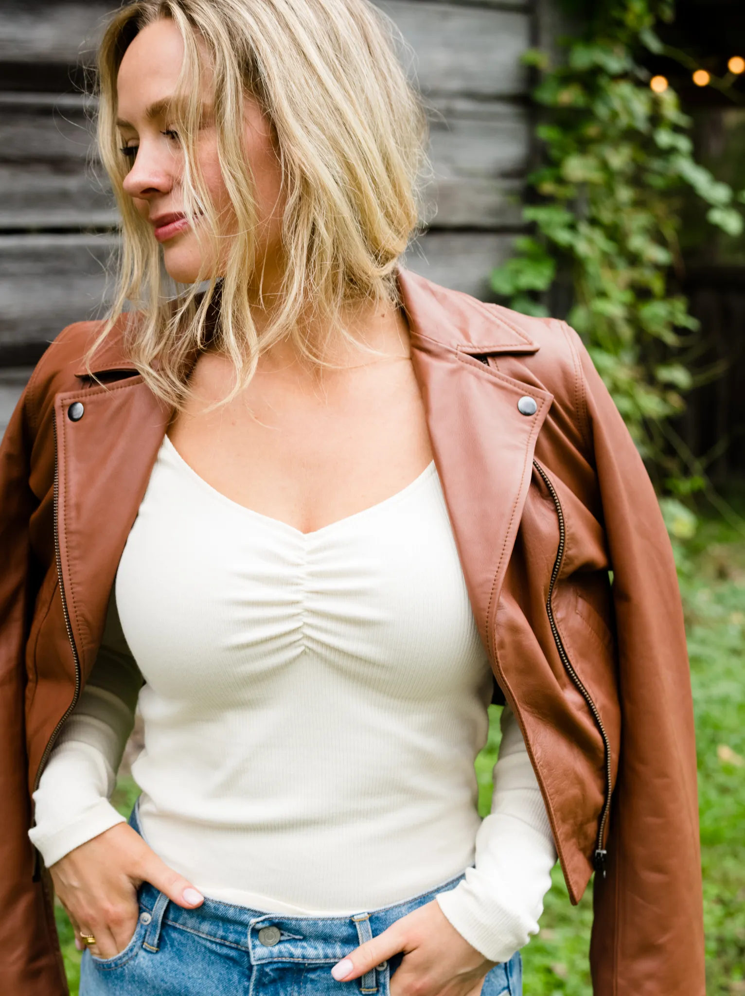 Maha Leather Jacket