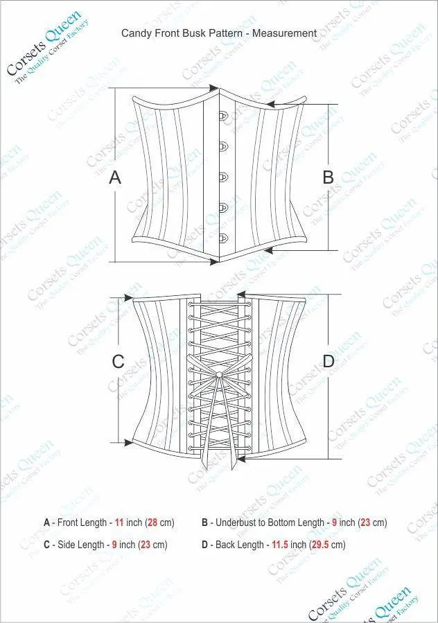Mariane Burlesque Fashion Underbust Corset