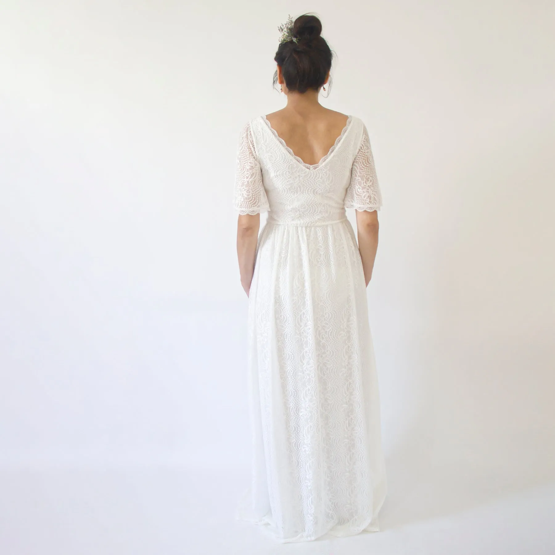 Maternity Butterfly Dress #7017