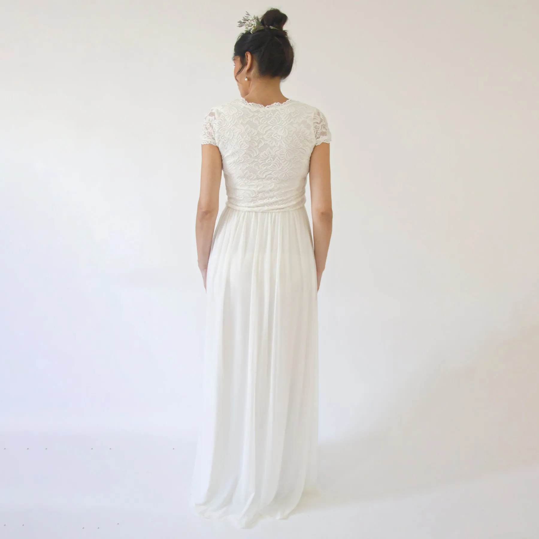 Maternity Cape SleevesDress #7013