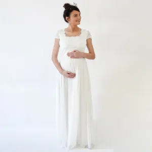 Maternity Cape SleevesDress #7013