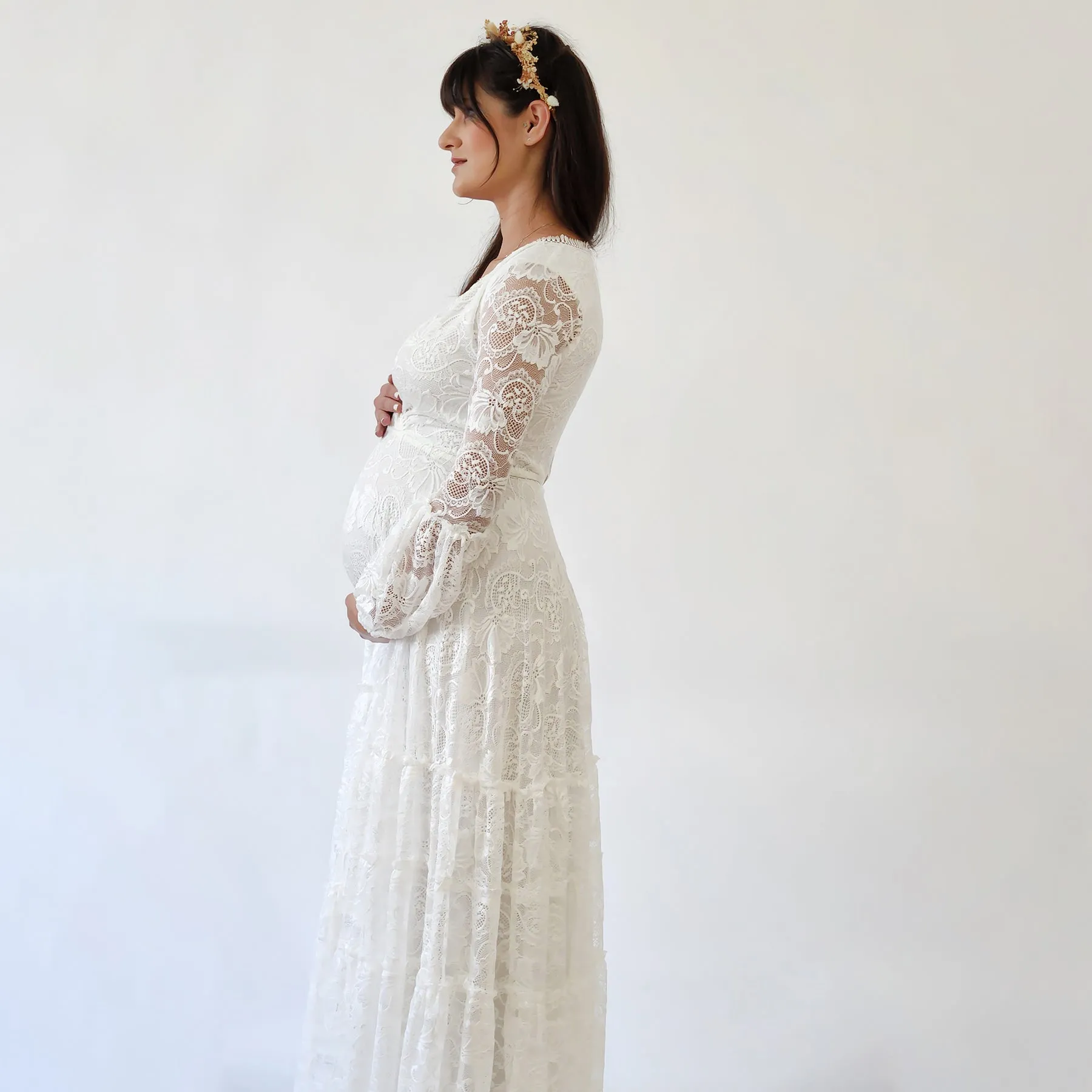Maternity Gipsy layered Dress #7023