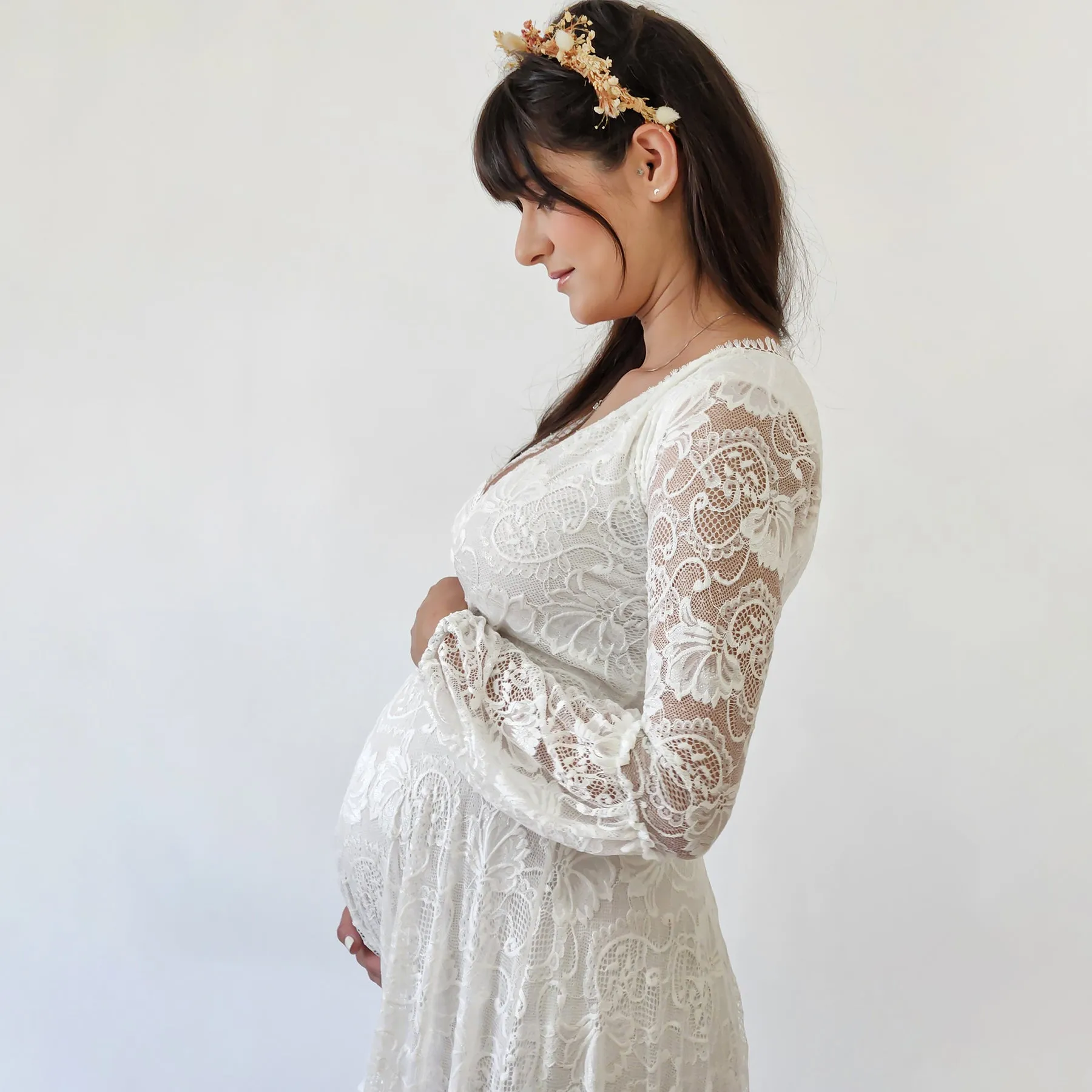 Maternity Gipsy layered Dress #7023