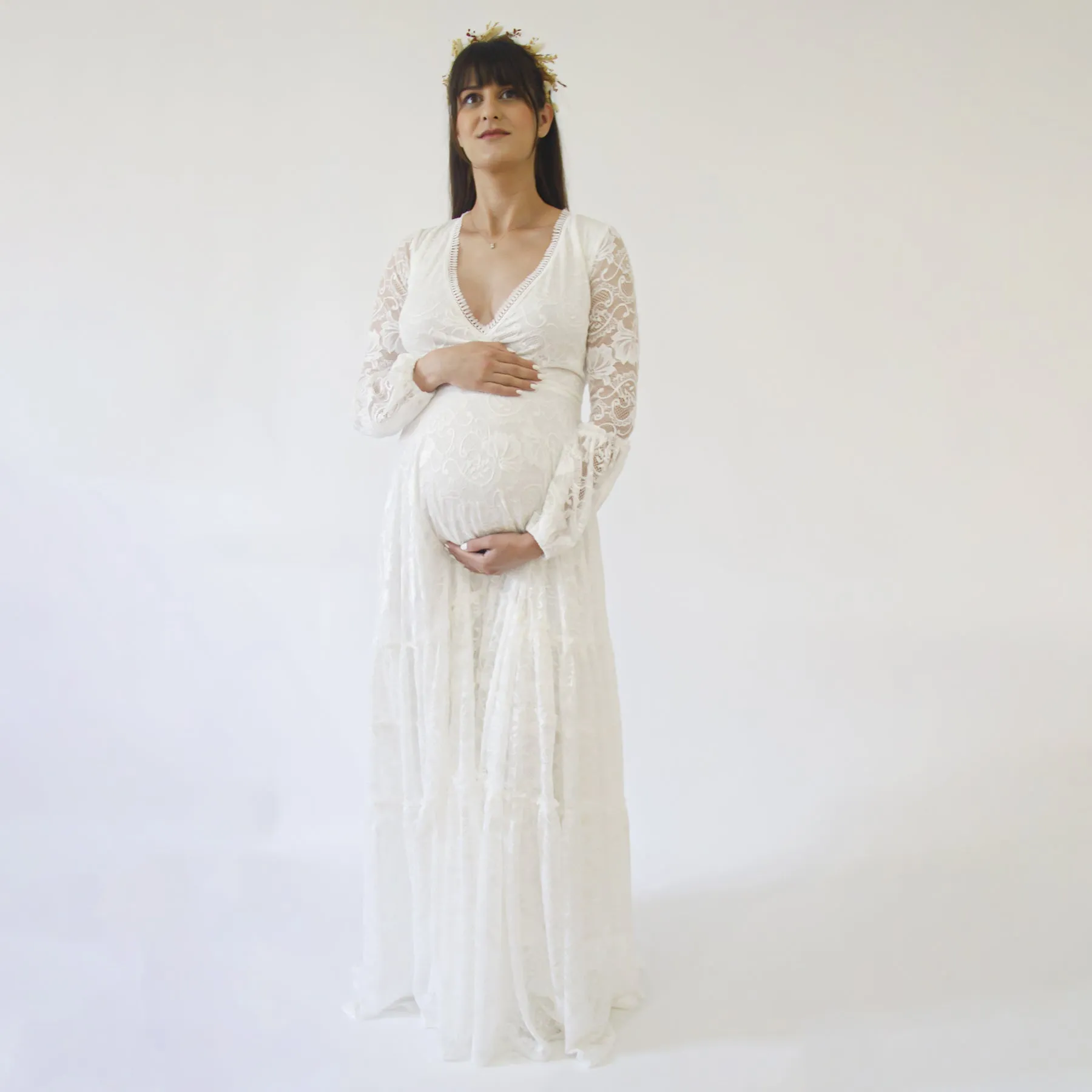 Maternity Gipsy layered Dress #7023