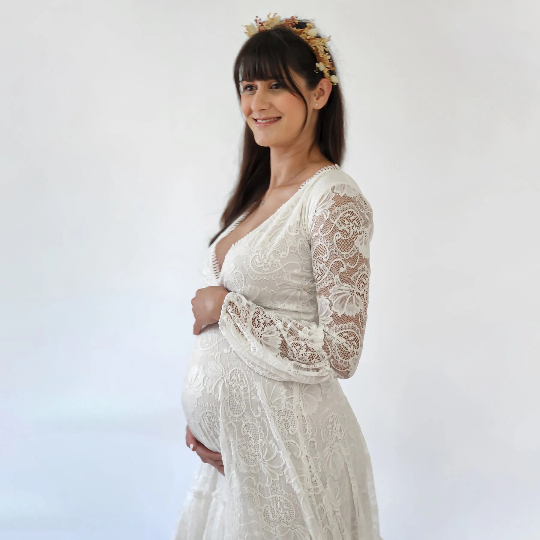 Maternity Gipsy layered Dress #7023