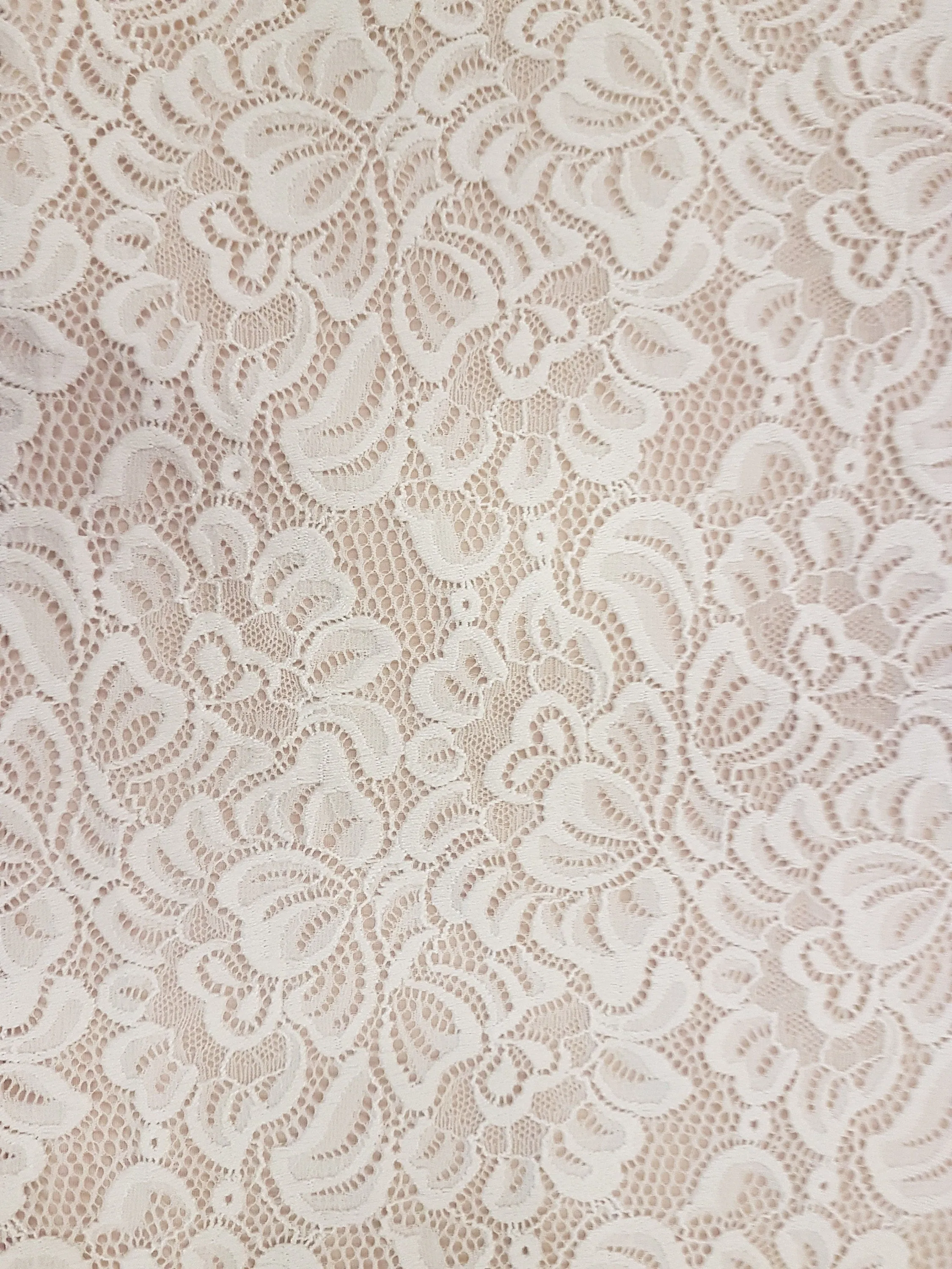 Maternity Ivory Blush Dress #1258