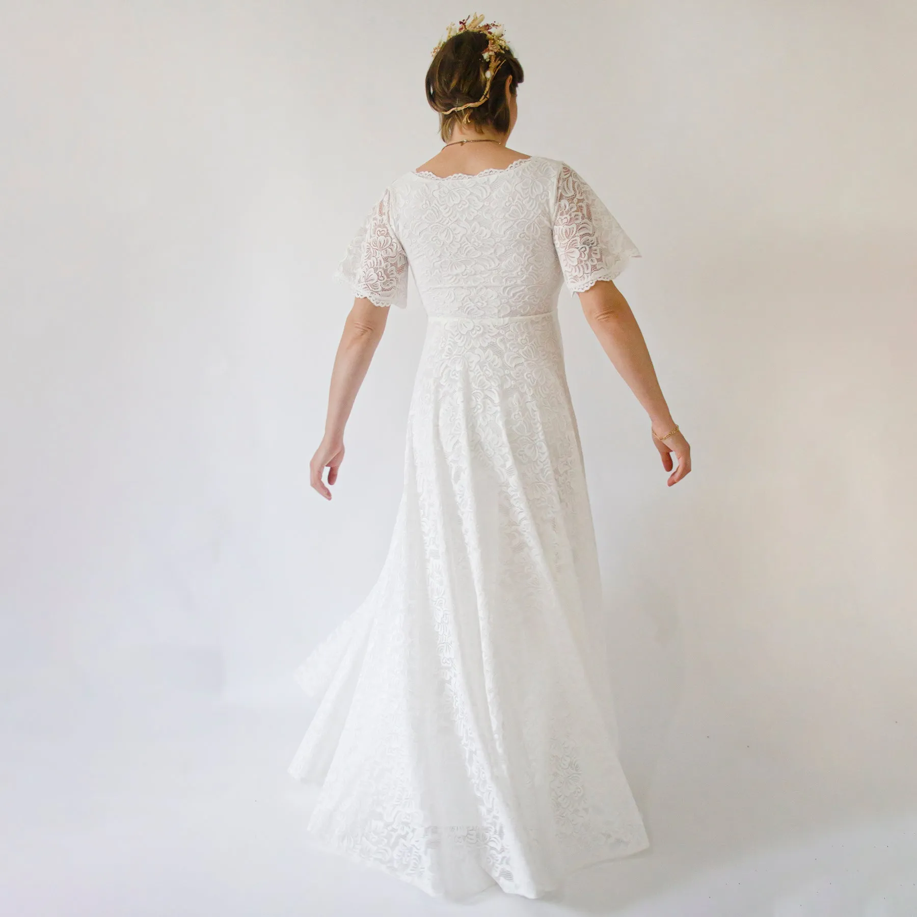 Maternity Lace Dress #7003