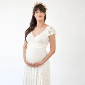 Maternity Lace Dress #7020