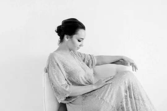 Maternity Photo shoot dress #1417