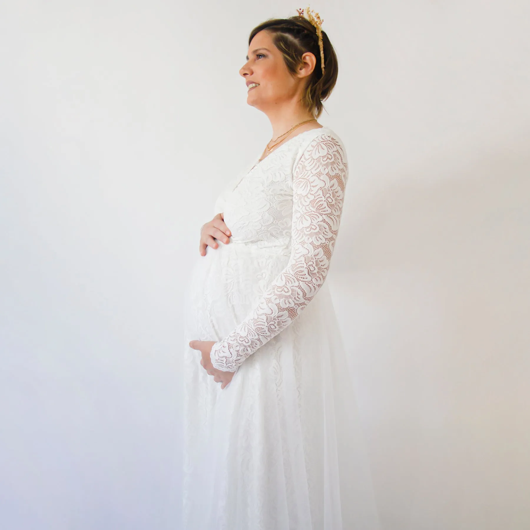 Maternity Tulle Dress #7006