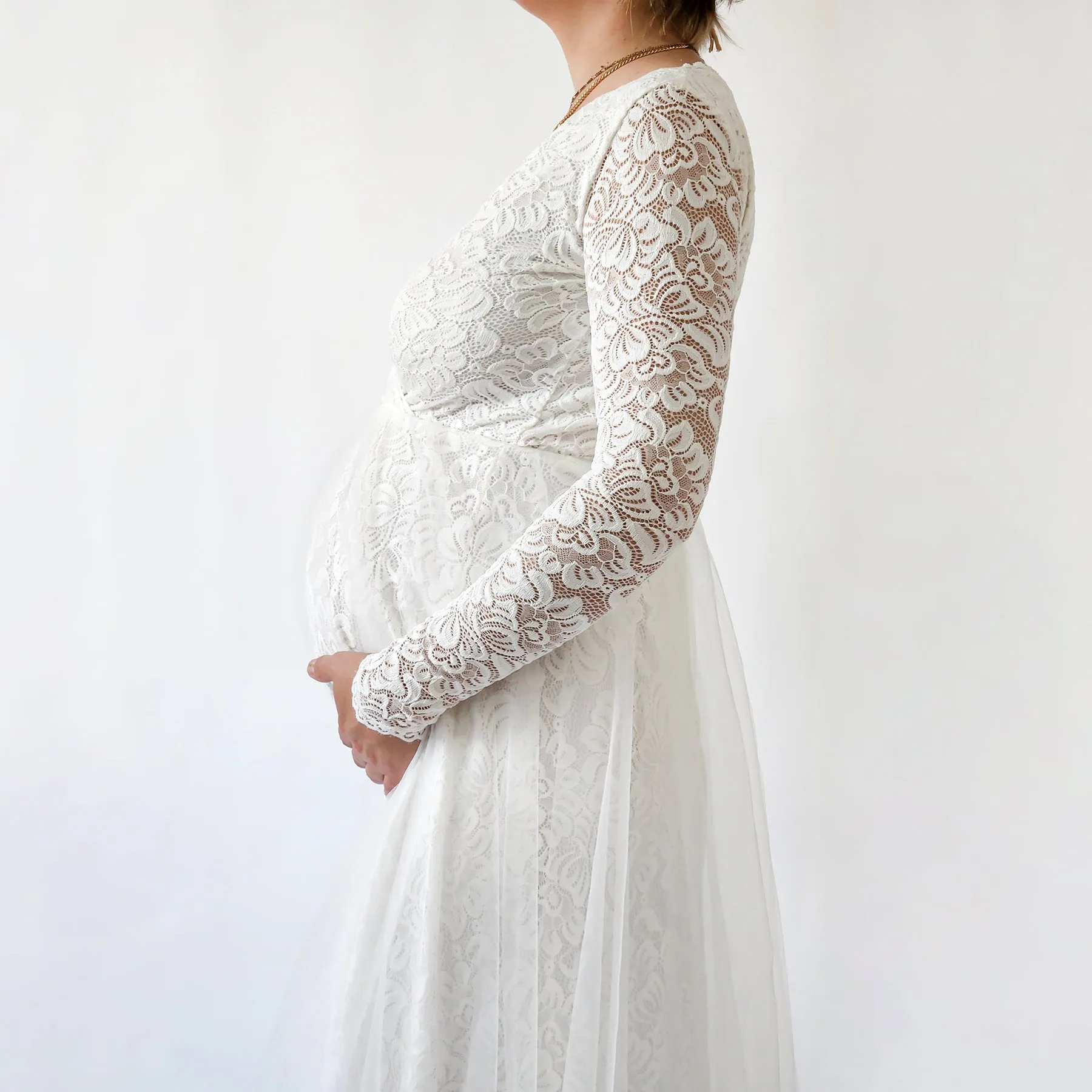 Maternity Tulle Dress #7006