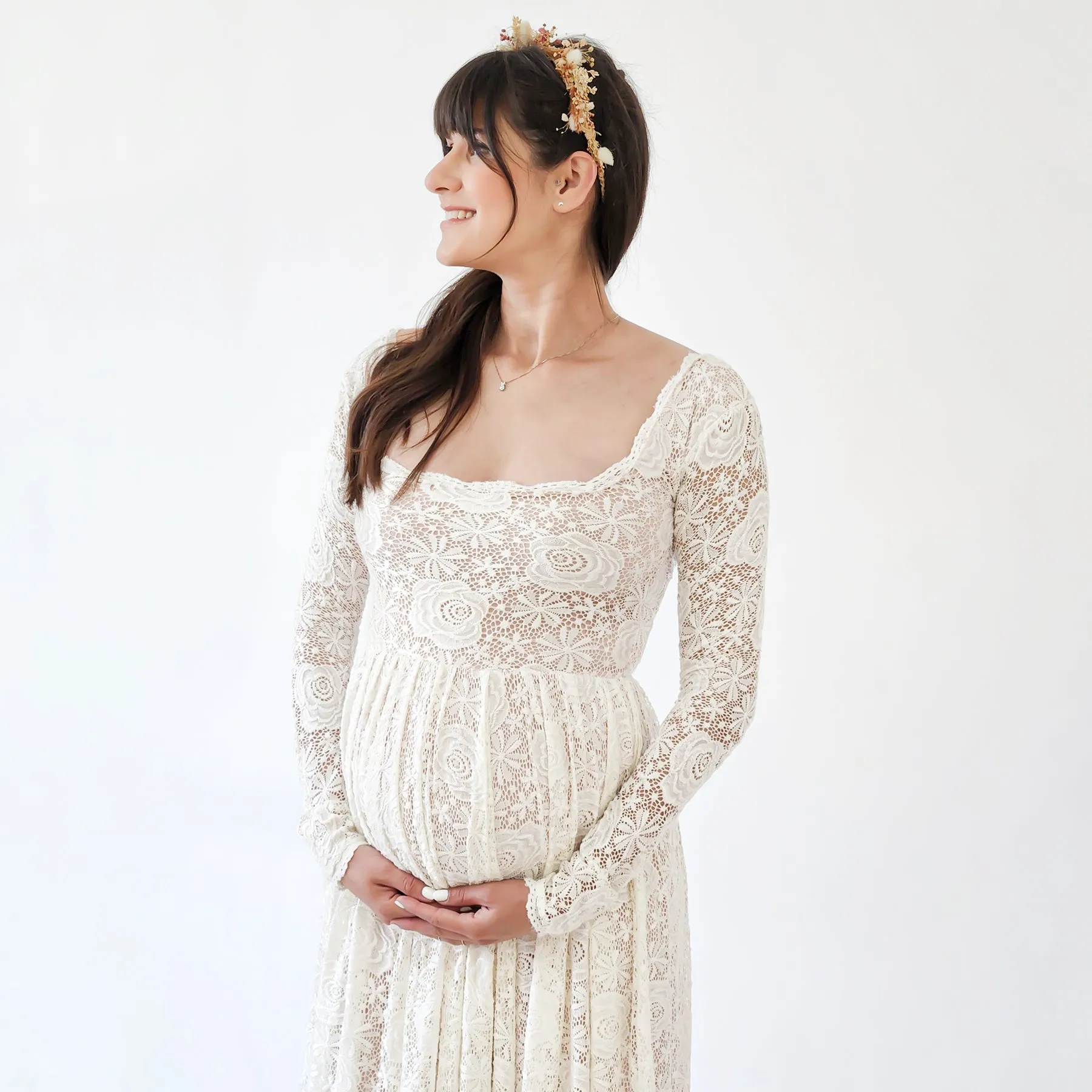 Maternity Vintage  Dress #7019