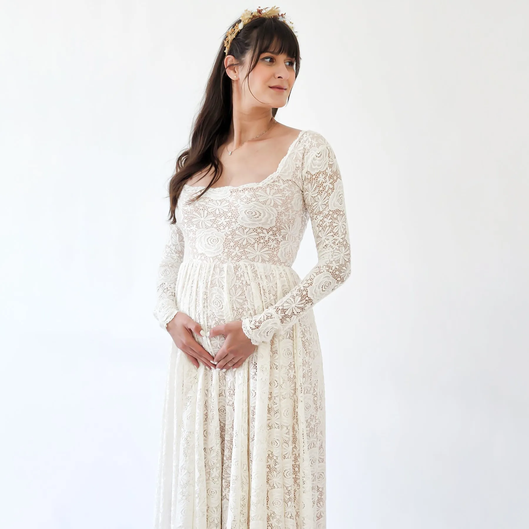 Maternity Vintage  Dress #7019