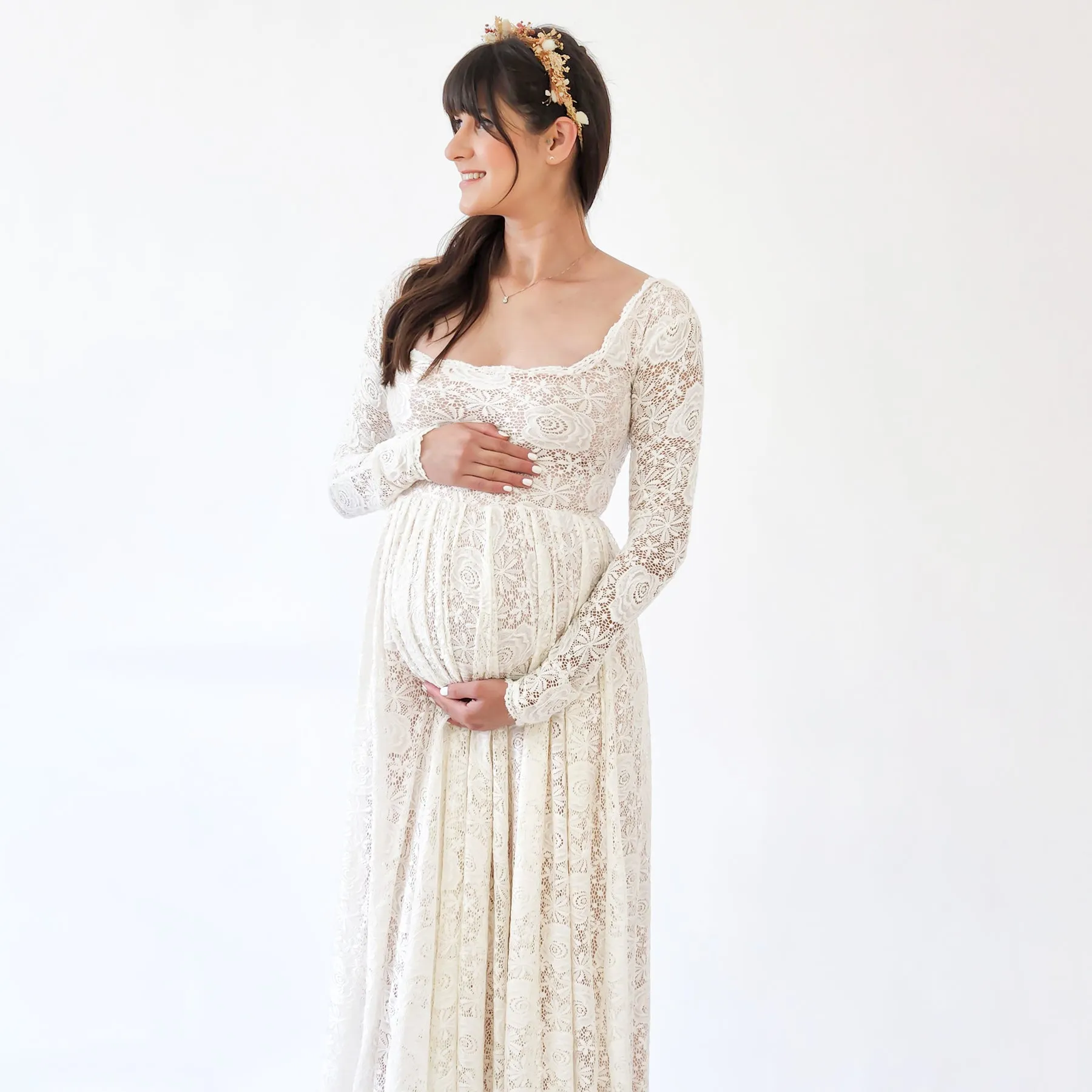Maternity Vintage  Dress #7019