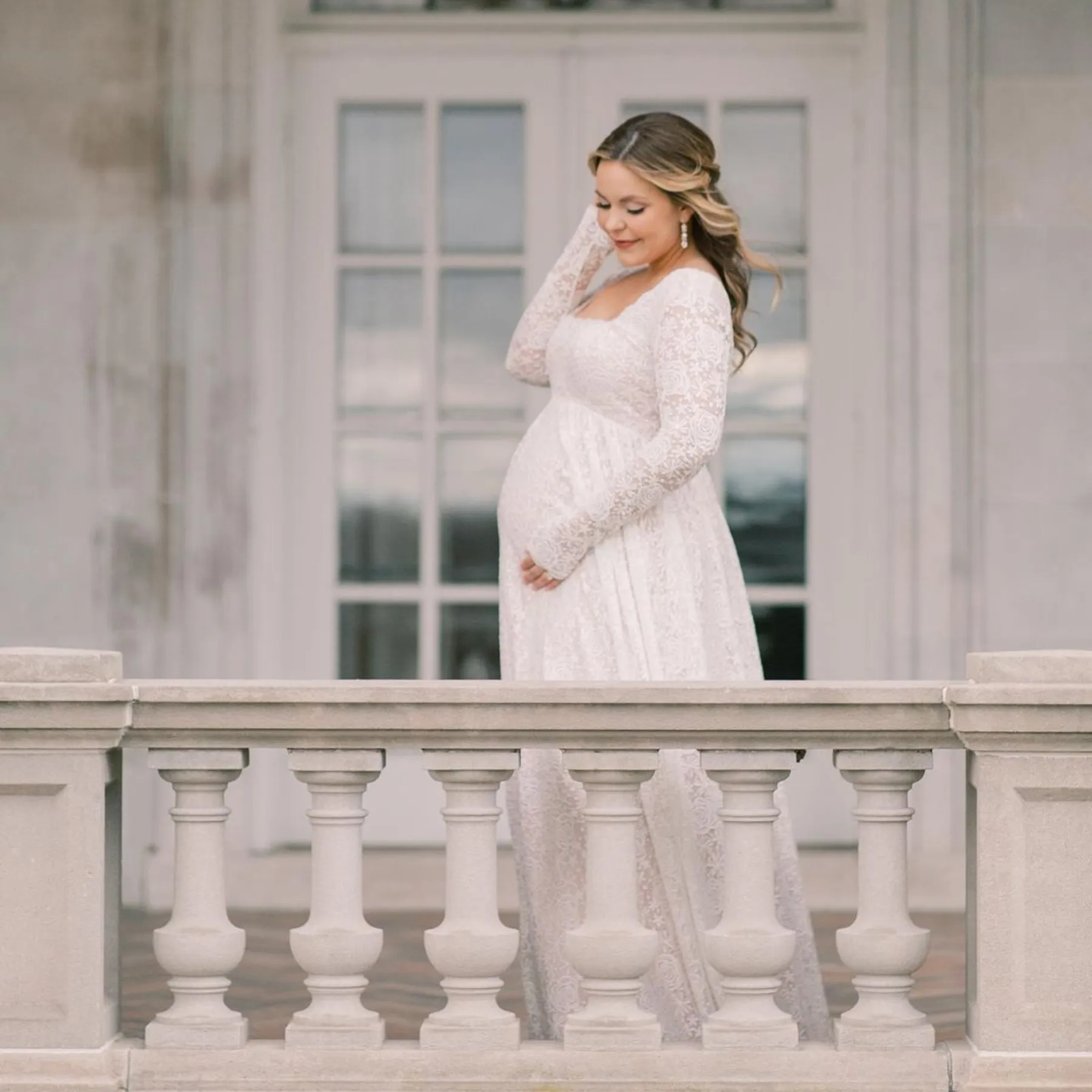 Maternity Vintage  Dress #7019