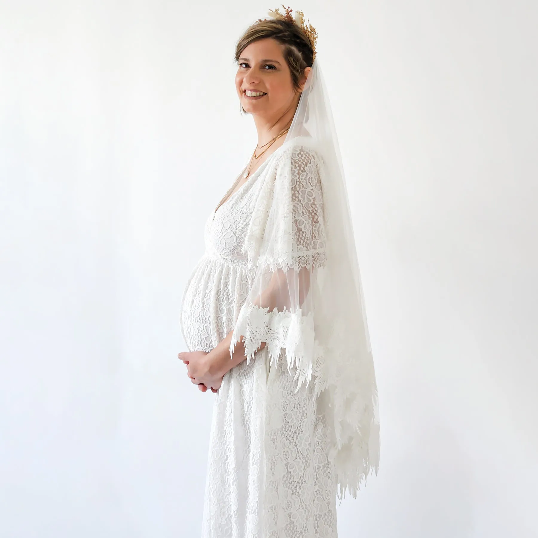 MaternityDress With Pockets #7004