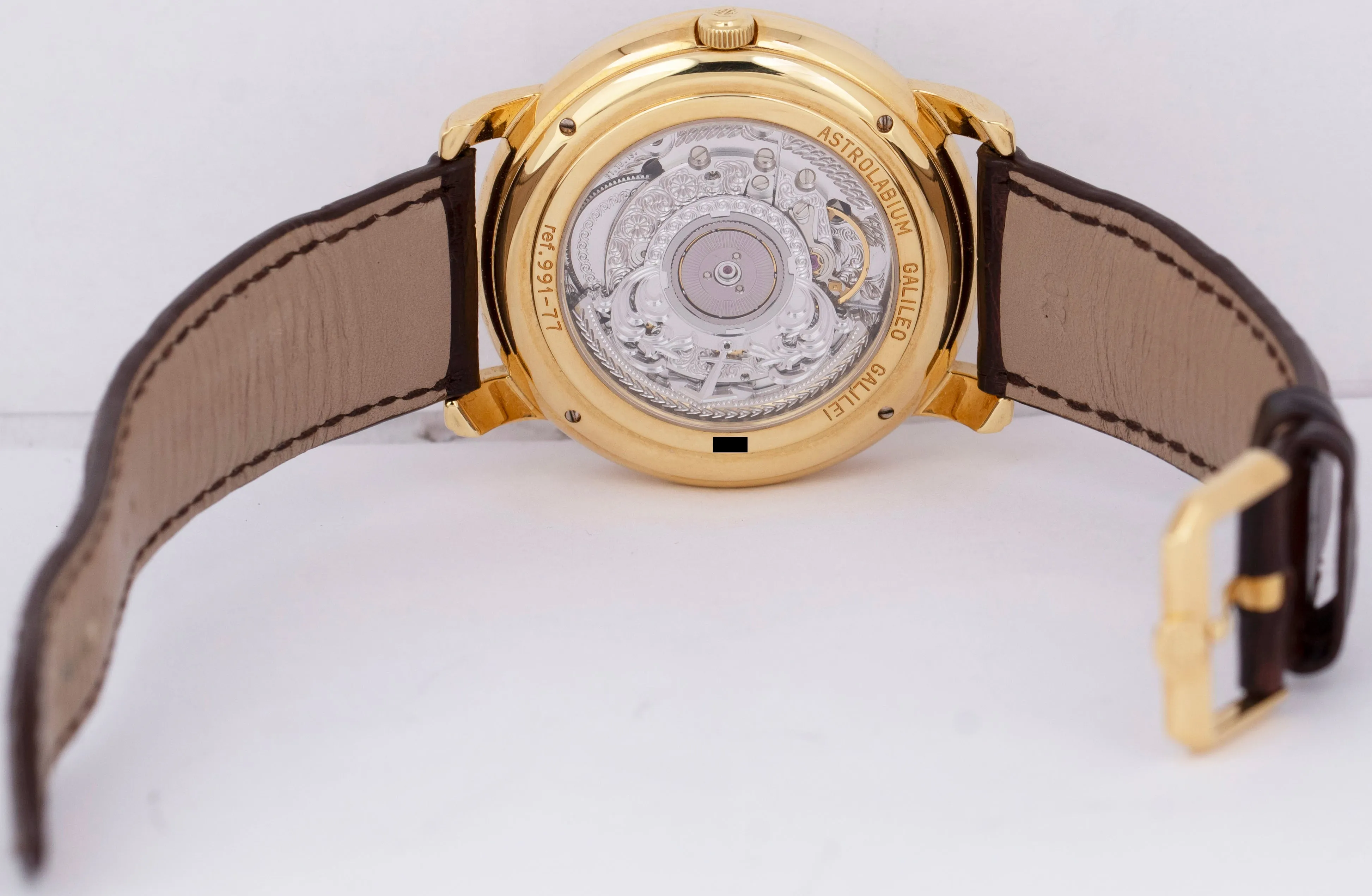 MINT Ulysse Nardin Astrolabium 40mm 18K Yellow Gold Galileo Galilei Watch 991-77