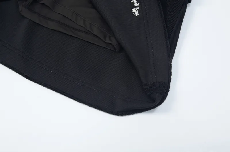 Monday Flow Layer Skirt - Black