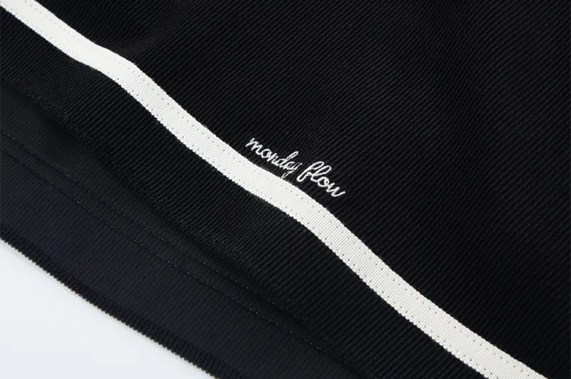 Monday Flow Layer Skirt - Black