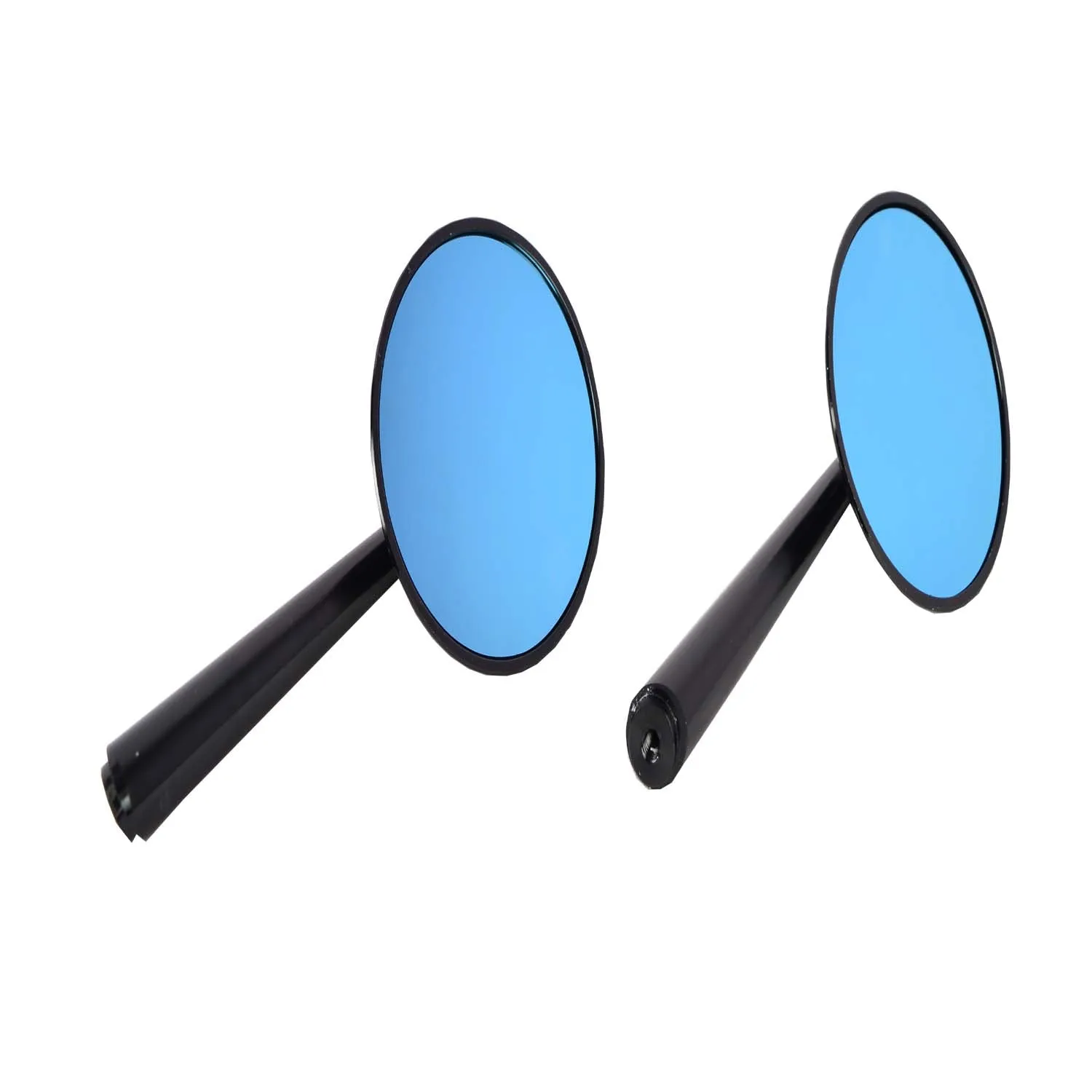 Motorcycles Handle Round Anti Glare Mirrors  - Set of 1