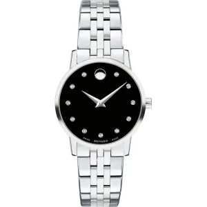 Movado Museum Classic Diamond Women's Watch 0607207