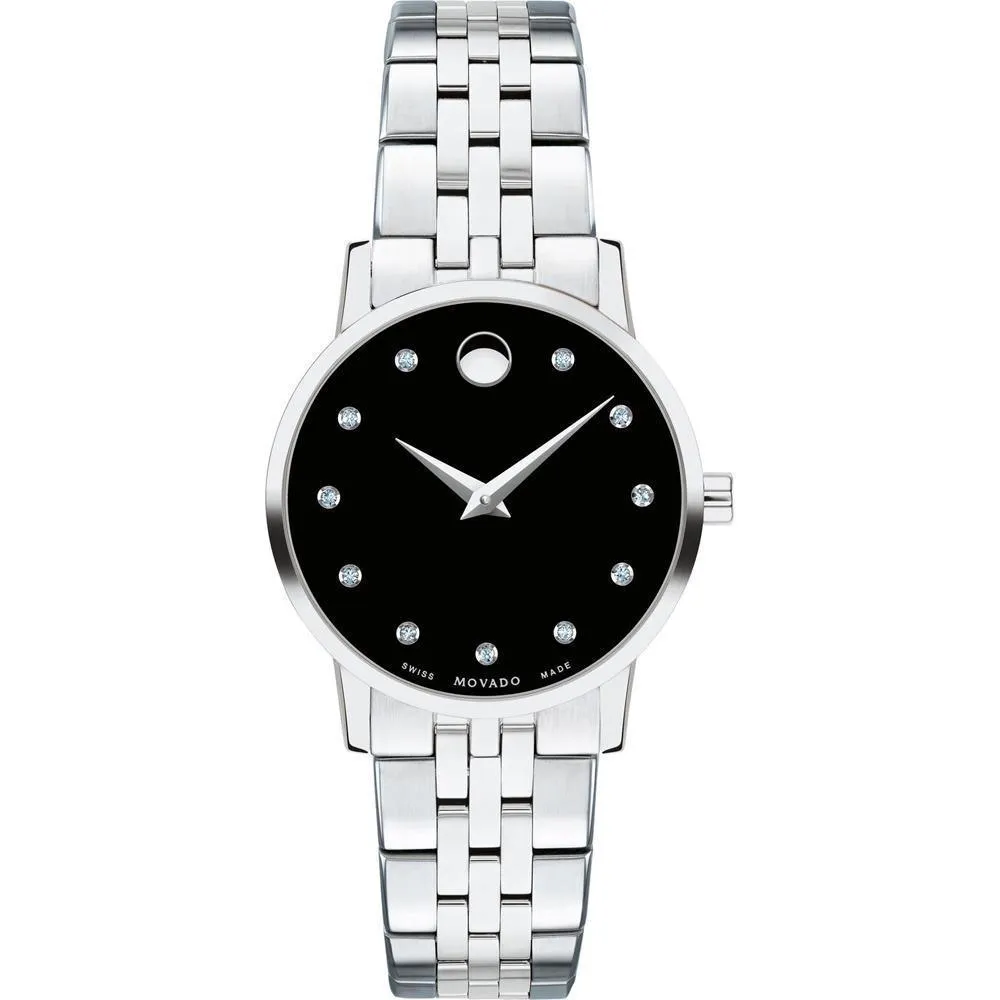Movado Museum Classic Diamond Women's Watch 0607207