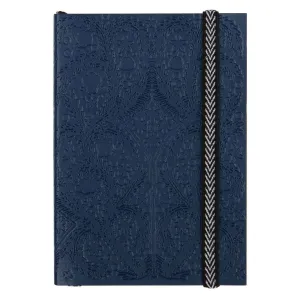 Navy Embossed Paseo Notebook
