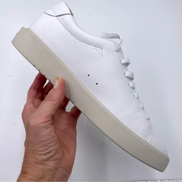 NEW Everlane White ReLeather Tennis Sneaker in Size 8.5