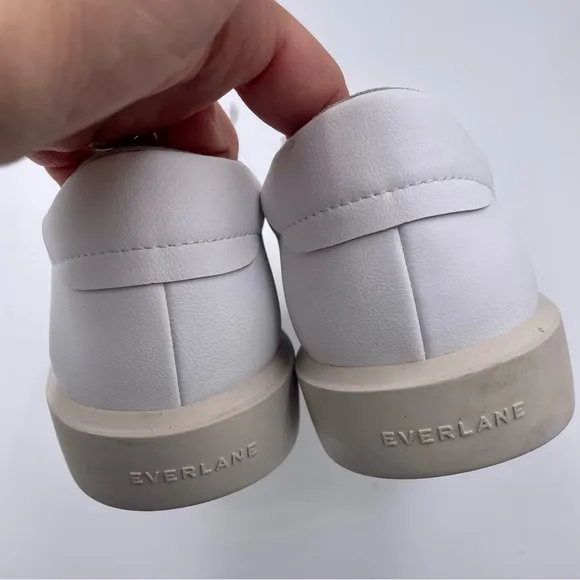 NEW Everlane White ReLeather Tennis Sneaker in Size 8.5