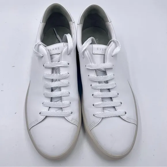 NEW Everlane White ReLeather Tennis Sneaker in Size 8.5