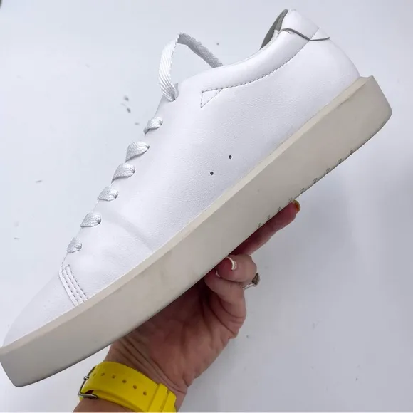 NEW Everlane White ReLeather Tennis Sneaker in Size 8.5