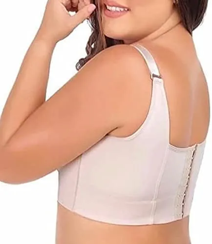 No More Pesky Bra Rolls - Side Compression Full Coverage Bra