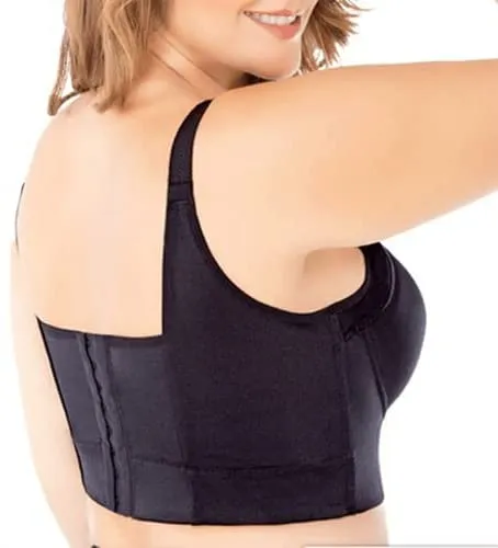 No More Pesky Bra Rolls - Side Compression Full Coverage Bra