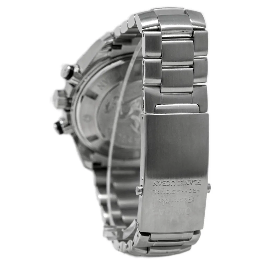 Omega Men's Seamaster Planet Ocean Titanium 45.5mm Black Chronograph Dial Watch Reference #: 2210.51.00