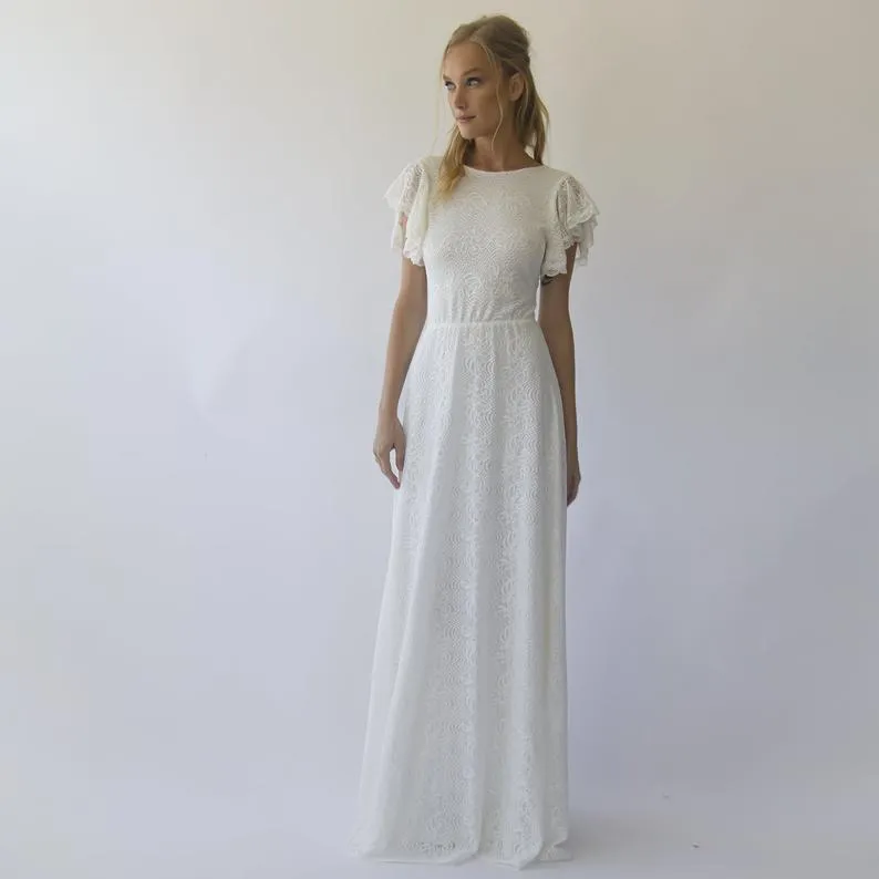 Open back dress #1303