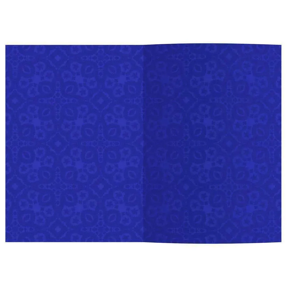 Outremer Embossed Paseo Notebook