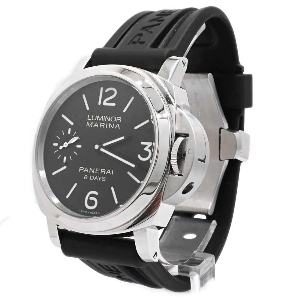 Panerai Men's Luminor Marina 44mm Black Dial Watch Ref# PAM00510
