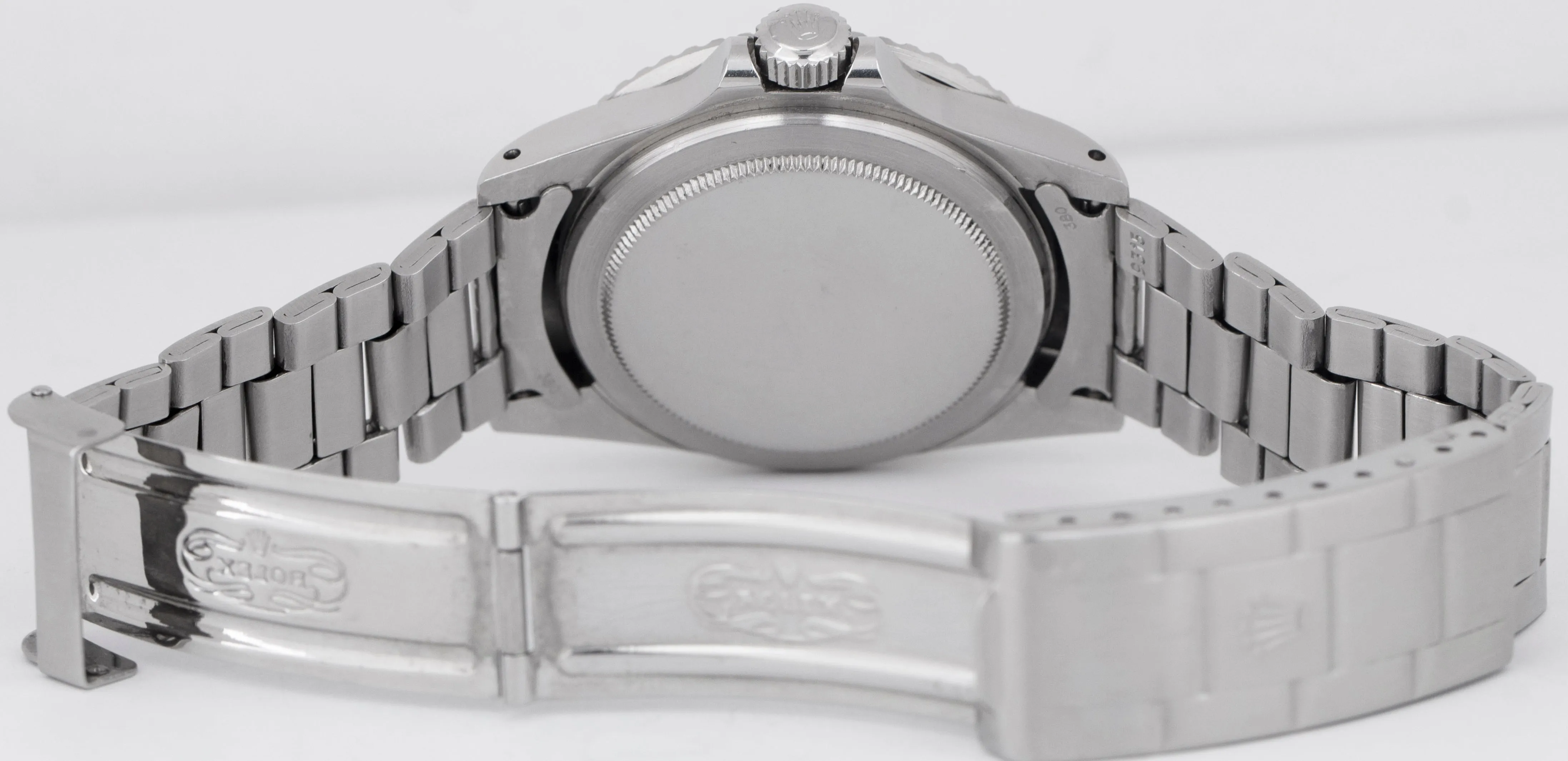 PAPERS Rolex Submariner Date RED 40mm Stainless Steel Oyster 1680 Watch BOX