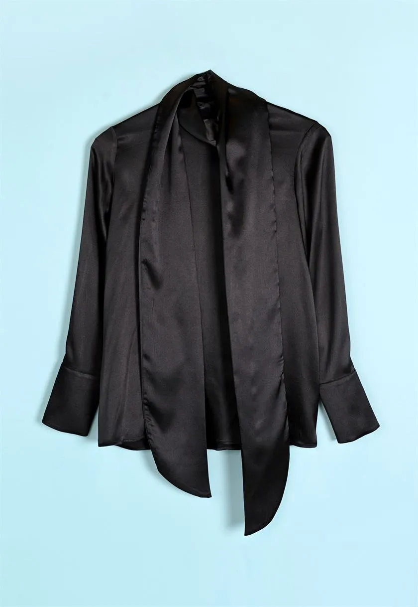 Perona   I   Womenshirts & Topshirts -Joyce-Pwa-Fv21-807-Black  AS7866