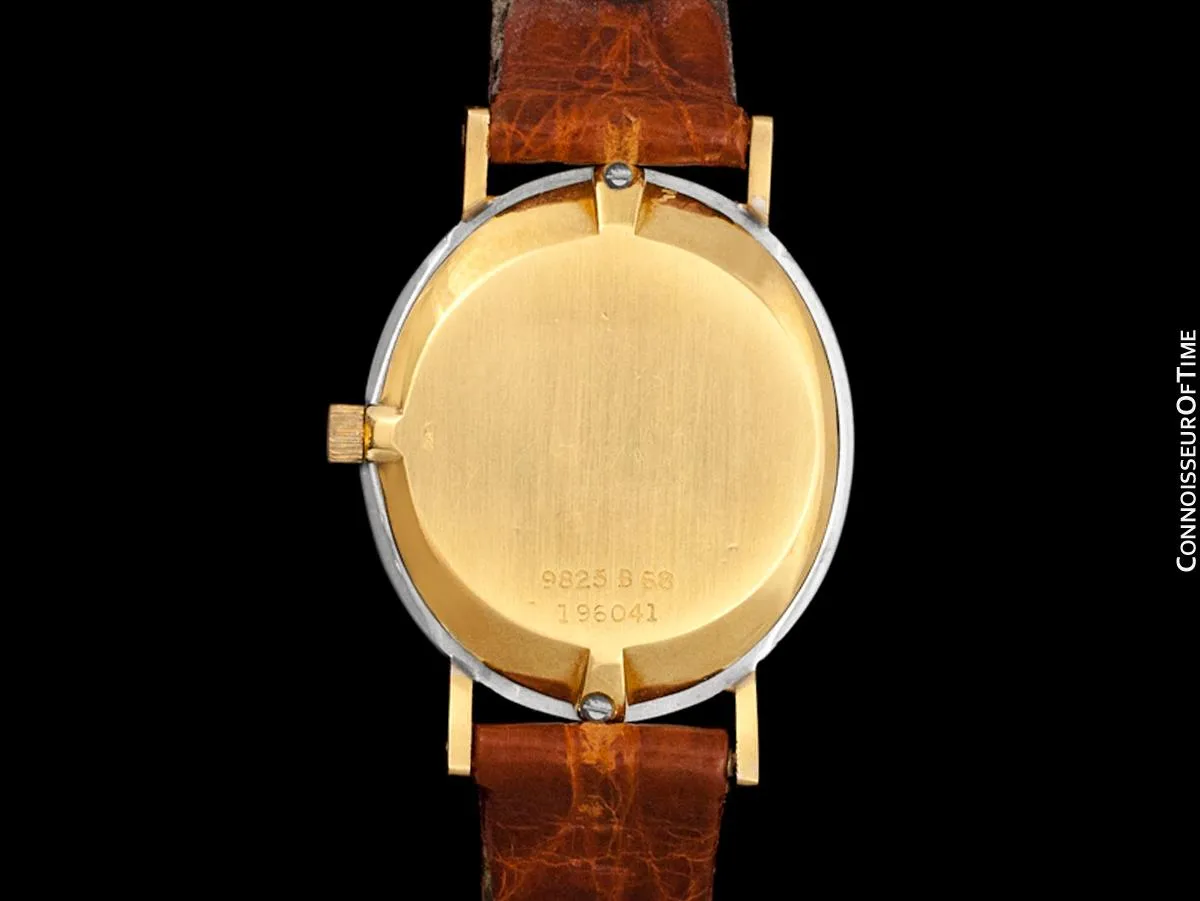 Piaget Ladies Vintage Handwound Dress Watch - 18K Gold & Factory Piaget Diamonds