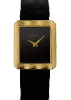 Piaget Protocole 8154 18K Yellow Gold Vintage Watch