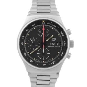 Porsche Design Orfina Black Stainless Steel Automatic Chronograph Watch 7176